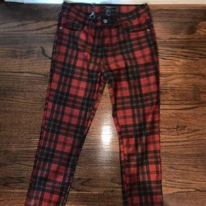 Forever 21 plaid pants
